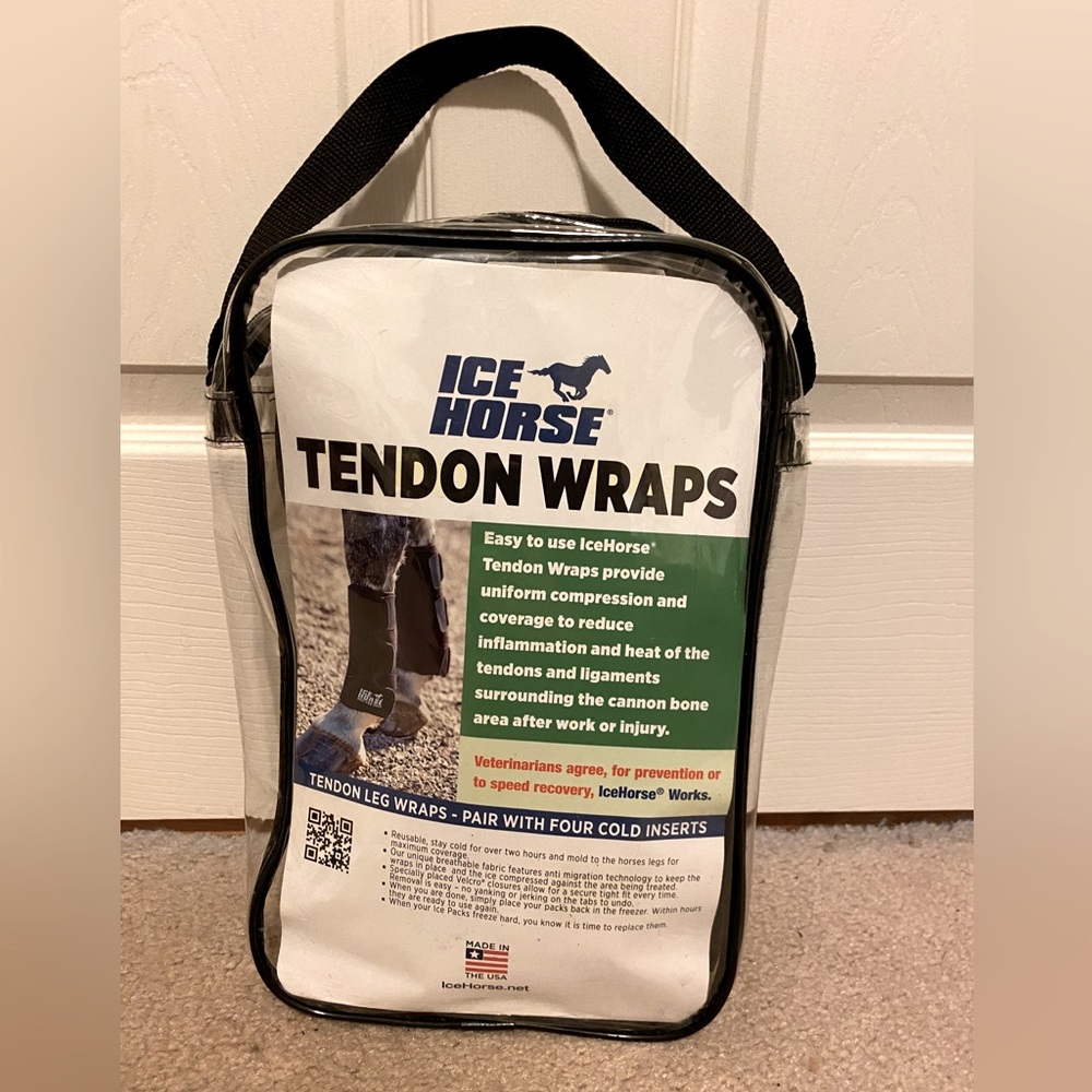 Ice Horse Tendon Wraps - Horse size, pair